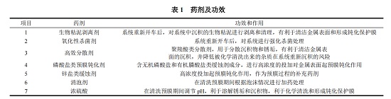 中浩遠達|某化學清洗方案藥劑